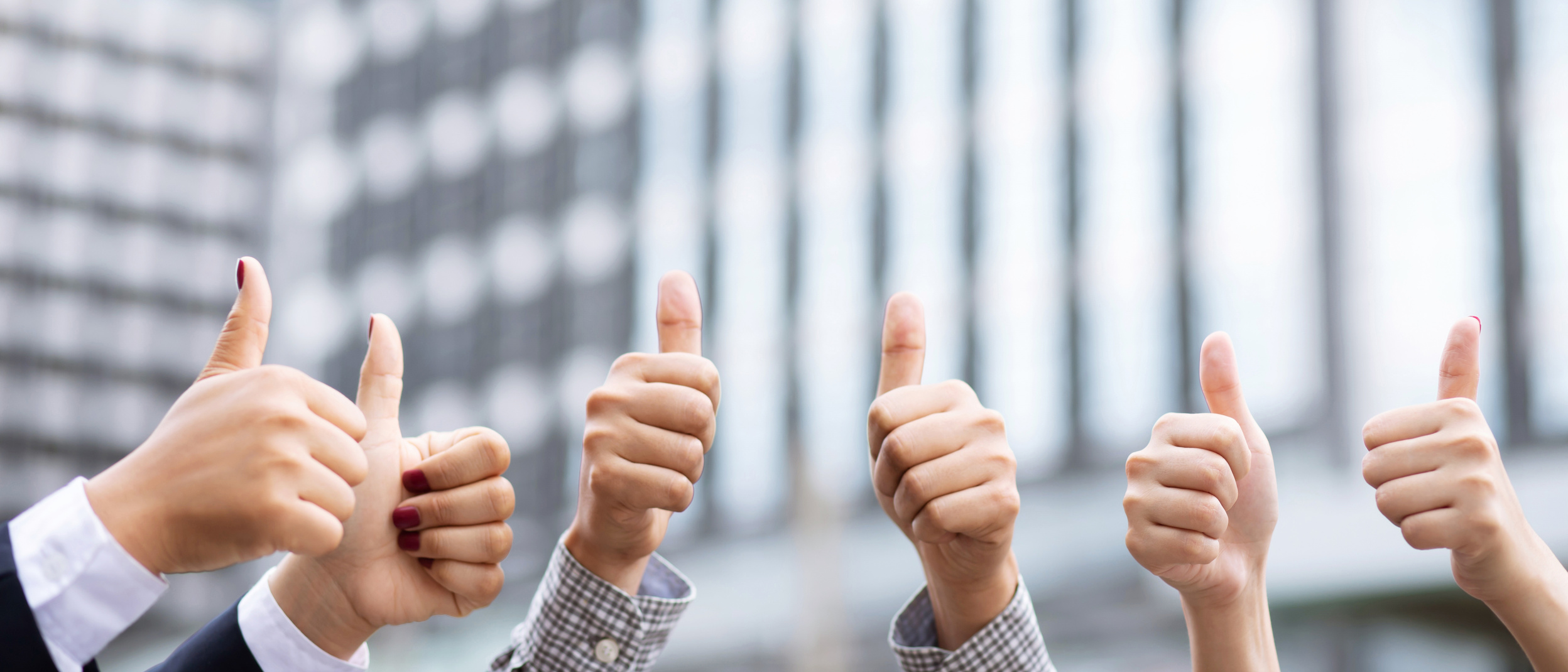 People with Thumbs Up